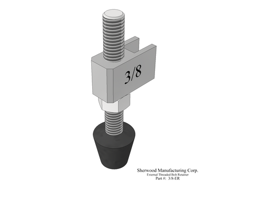 3/8-External Threaded Bolt Retainer