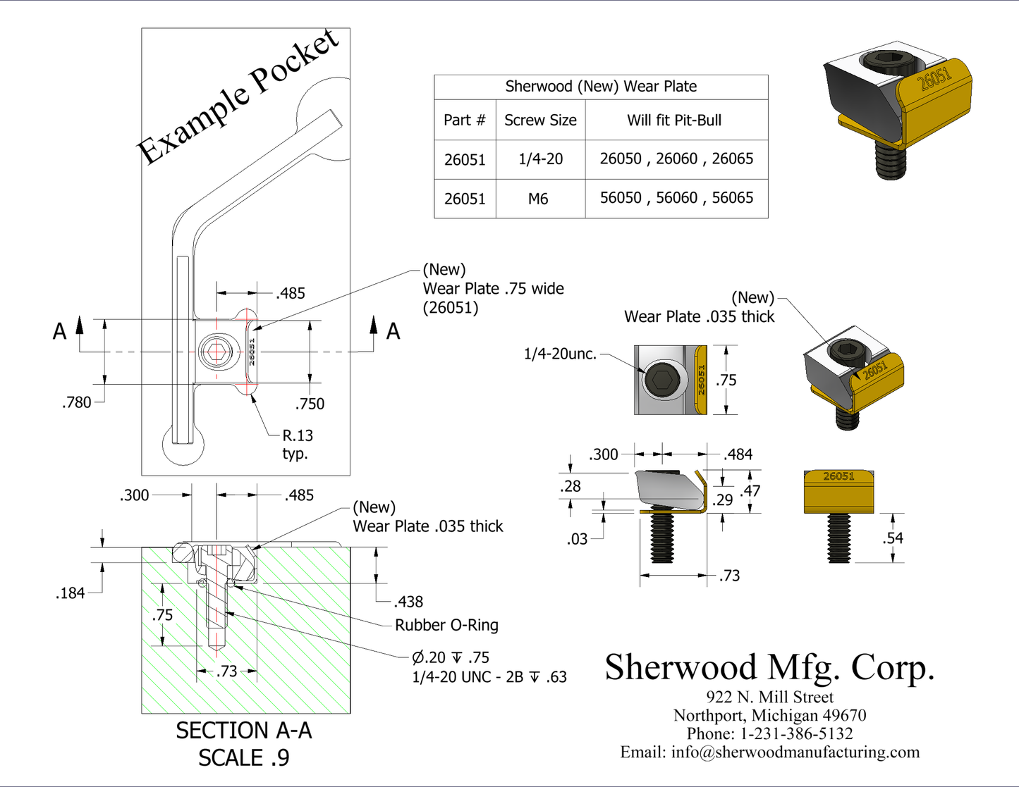 Sherwood Wearplate