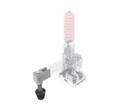 Solid Arm Toggle Clamp Attachment