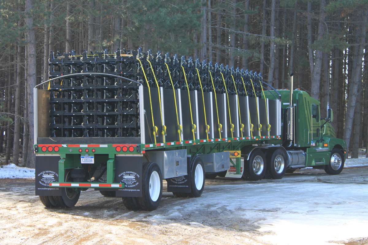 Truck Wide Rear Loaded